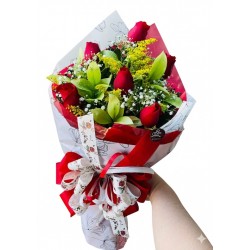Buquê 6 Rosas Nacionais