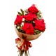 Buquê 5 rosas importadas
