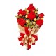 Buquê 6 Rosas Importadas + 8 Ferreros