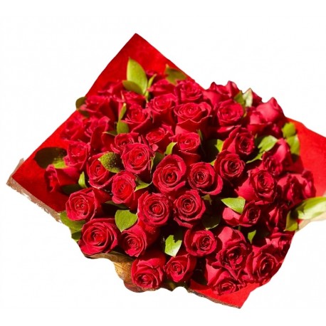 Buquê 40 Rosas Nacionais
