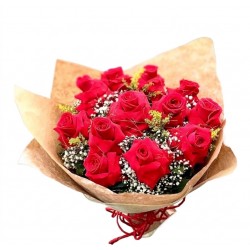 Buquê 12 rosas importadas
