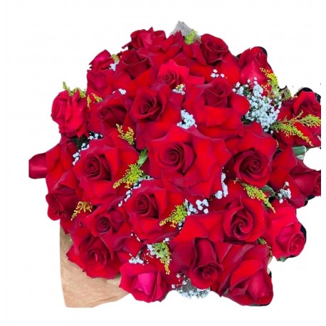 Buquê 30 rosas importadas