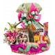 Cesta M Encanto Floral Gourmet