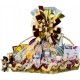 Cesta GG Luxo Dourado Premium