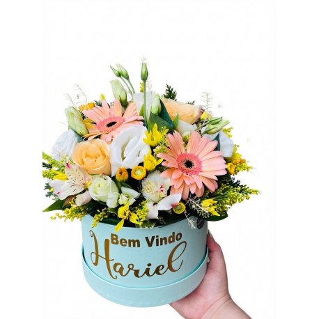 Box Flowers M personalizada