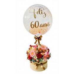Box Flowers G + Bubble G Personalizado